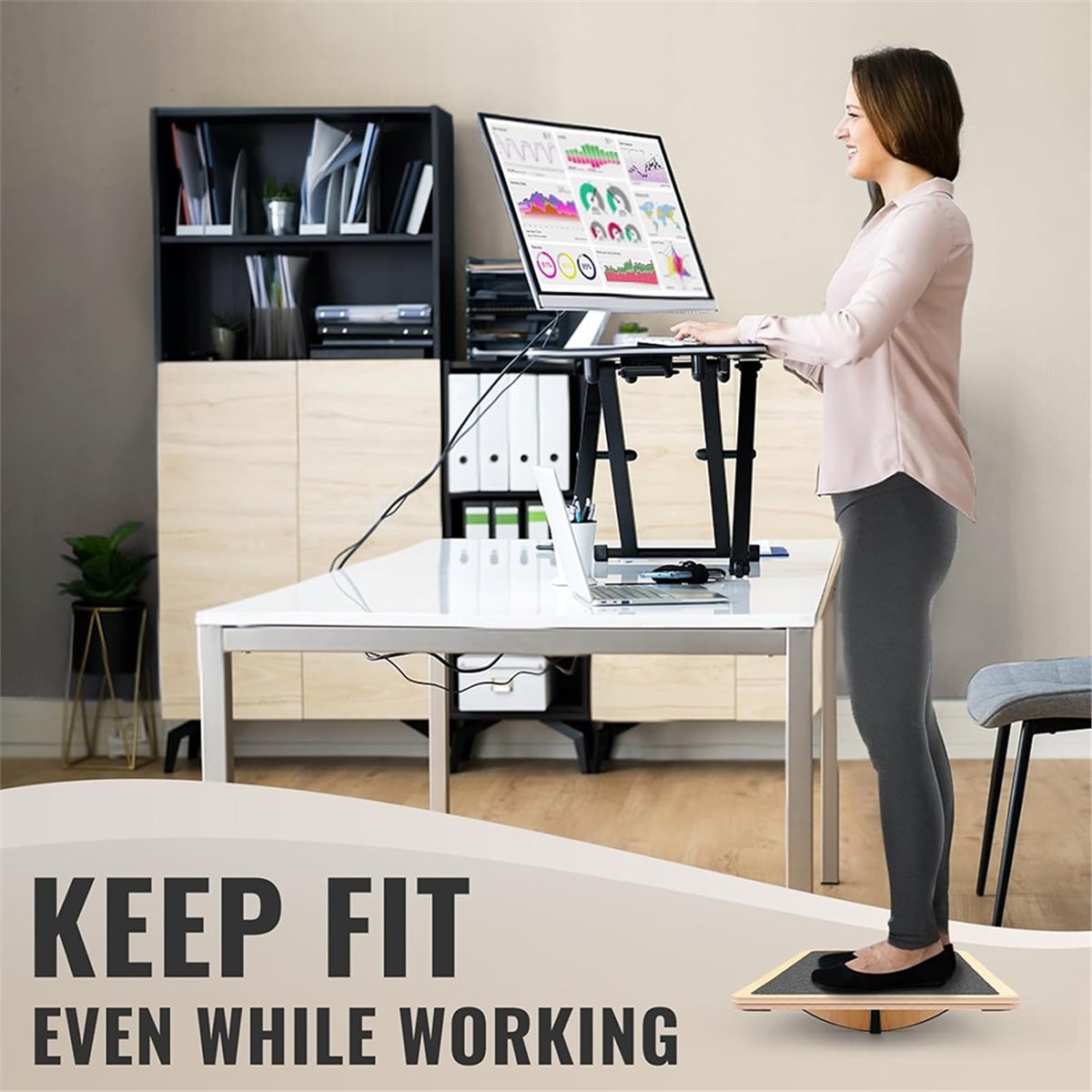 Wobble Board Balance - Мега-распродажа 618: Профессиональная балансировочная доска для
