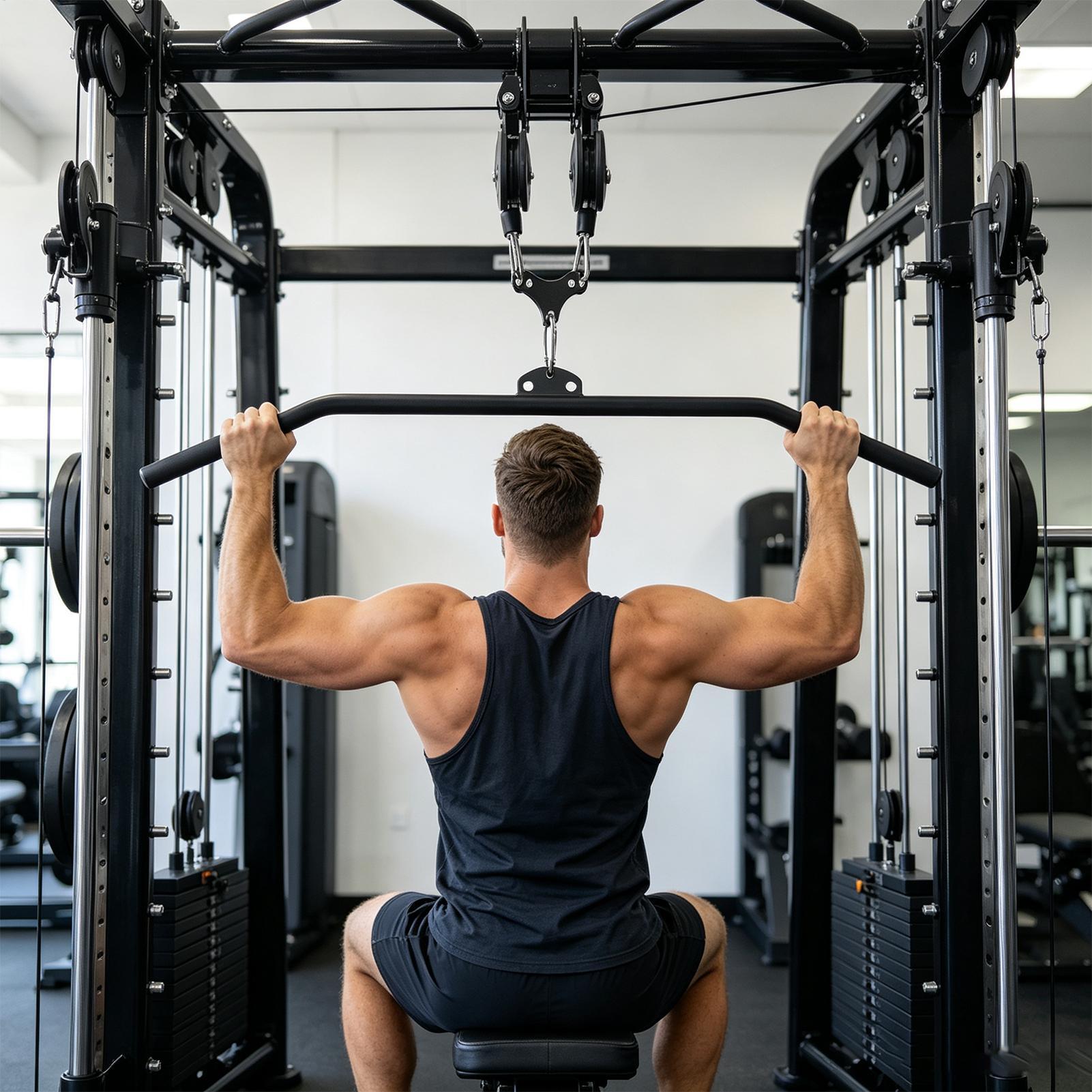 Адаптер для тяговой штанги на  – обзор и цена Home Gym Cable Machine