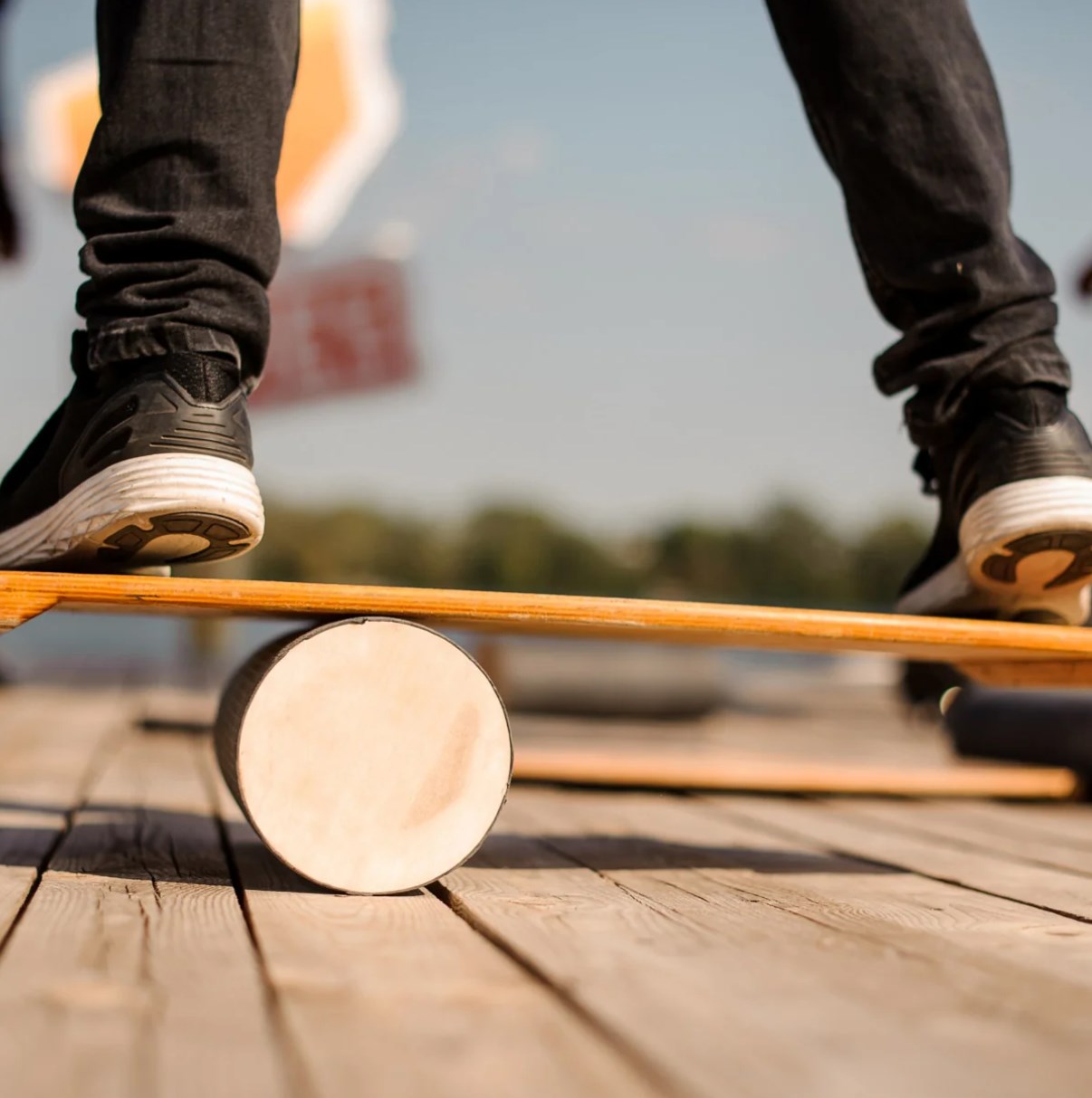 Деревянная балансировочная дос – обзор и цена Wobble Board Balance