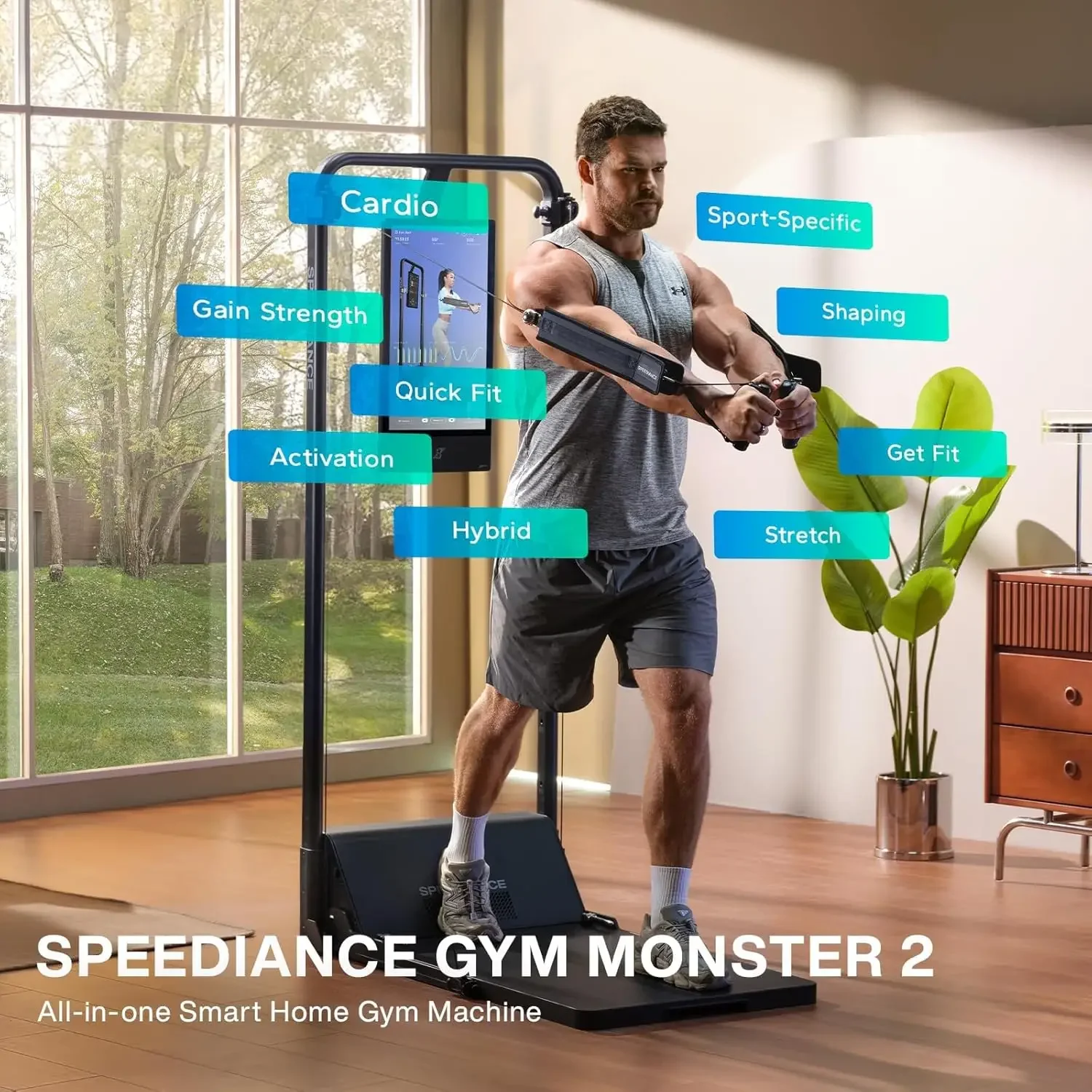 Gym Monster 2 Умный домашний т – обзор и цена Home Gym Technogym