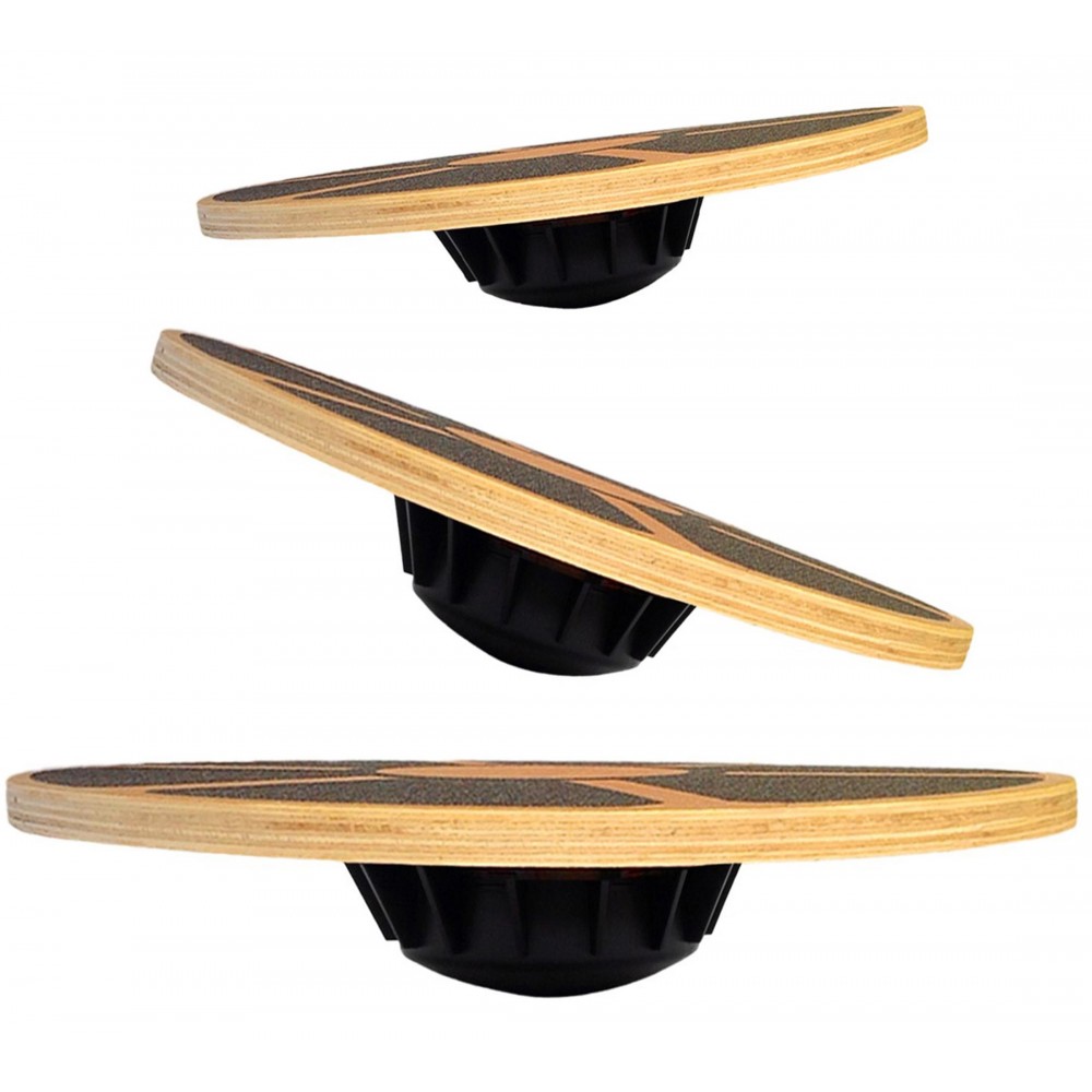 Нескользящая деревянная баланс – обзор и цена Wobble Board Balance